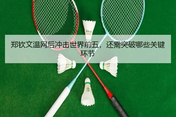 郑钦文温网后冲击世界前五，还需突破哪些关键环节